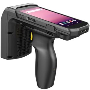 5-inch Barcode Scanner Handheld Mobile Computer, Android 9.0 Touchscreen PDA Scanner with 1D & 2D Bar Code Scan Engine, WiFi & 4G LTE, for Data Collector Logistics