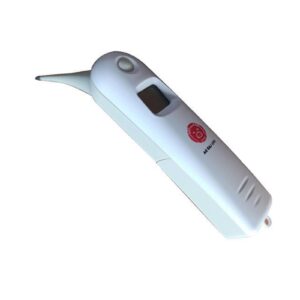 ddujbtp digital pet thermometer with lcd display quickly read temperature for animals metal probe veterinary digital thermometer