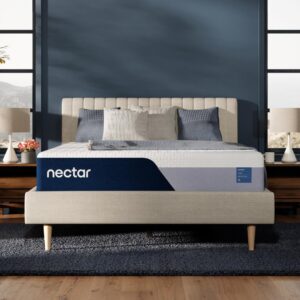 nectar classic 12” king mattress (new version) - medium firm - contouring memory foam - cooling top layer - support & pressure-relief - minimal motion transfer - 365-night trial & forever warranty