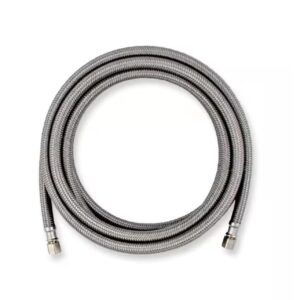 (Everbilt)12ft Universal Polymer Braided Icemaker Water Connector