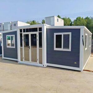 customized mobile foldable container house, eco-friendly container home with3 bedroom, expandable modern living space