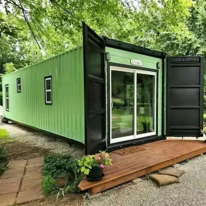 Luxury Modular 20ft & 40ft Prefab Home - 3 Bedrooms, Ready-to-Move-in Tiny Cabin