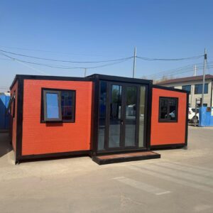 Tiny House, Modern Steel Structure Modular Container Home, Modern Extended Mobile Fold with Kitchen and Bathroom, 20ft, 30ft, 40ft