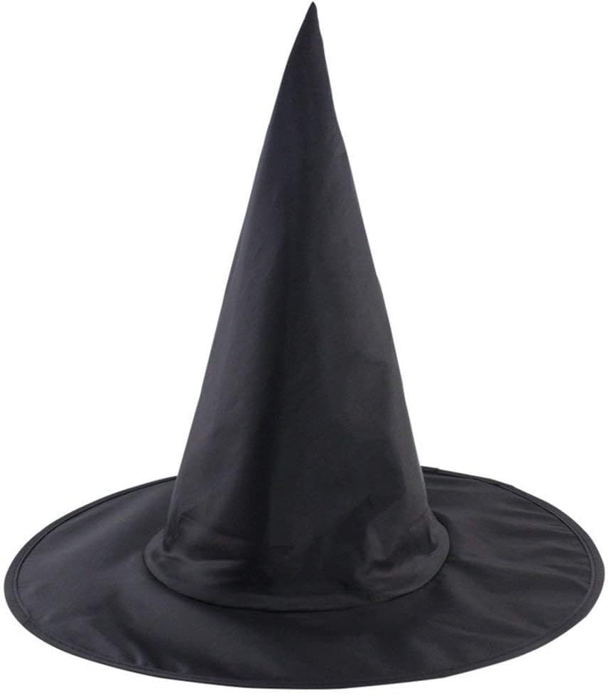 AAFEEN 12pack Black Halloween Witch Hats - Hanging Witch Hats Halloween Decor Witches Costume Accessory for Halloween Party Favor