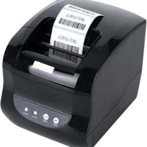 Thermal Label Maker, BT Thermal Shipping Label Printer, 80mm POS Receipt Printer with Auto Label Detection, Printing Width:76mm and Resolution 203DPI, for Home, Office & Small Business