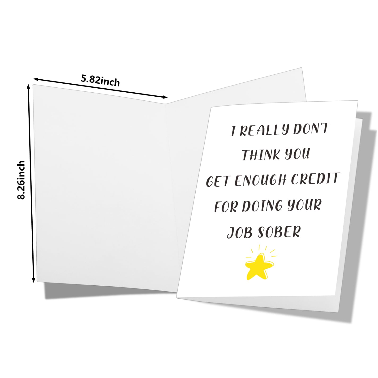 Christmas Appreciation Gifts for Men Leaders Thanksgiving Boss Lady Gifts for Women Boss Funny Retirement Cards Happy Work Anniversary Cards for Employees Birthday Cards for Coworkers