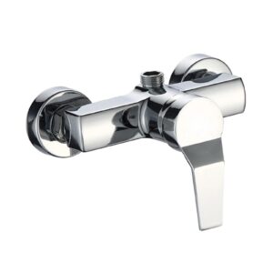 1 pc Bathtub Hot and Cold Mixing Water Faucet Sink Spray Double Shower Head Deck Mounted Basin Mixer Taps Home Improvement