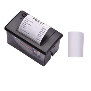 hxber receipt printer, embedded thermal receipt printer 58mm mini printing module low noise with usb/rs232/ttl serial port support esc/pos commands for weighing apparatus cash register self-service