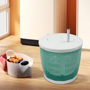 Manual Washing Machine Portable Mini Washer Spin Dryer Portable Mini Washing Machine Green for Indoor Outdoor