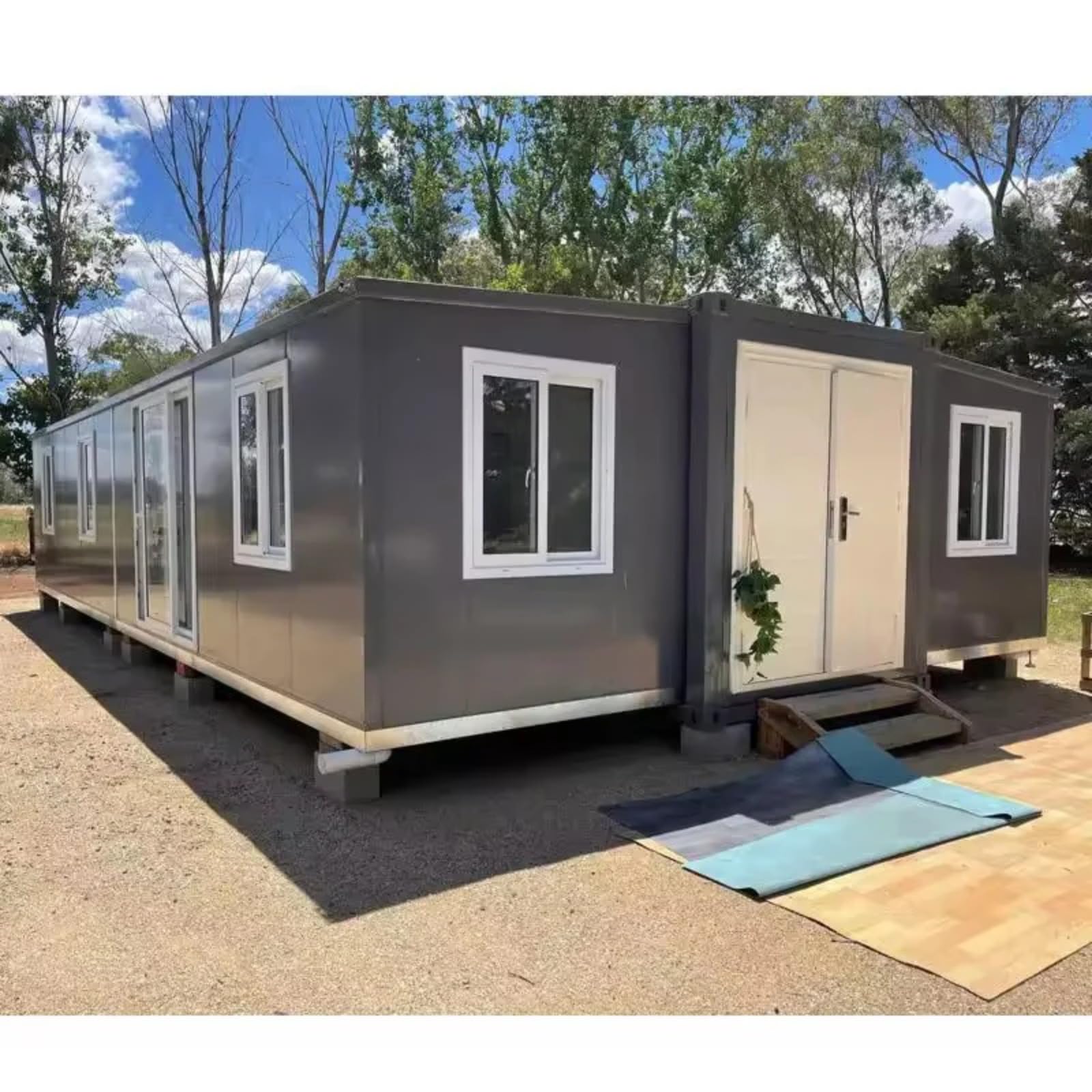 Container House 2 Bedroom Folding Room Luxury 20 Ft Mobile House Foldable Prefabricated Container Home