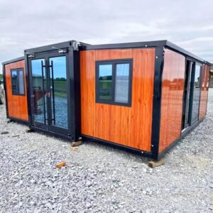 Folding Modular Homes 20ft 40ft Expandable Container House Living 3 Bedroom Prefab House Expandable Office House Container