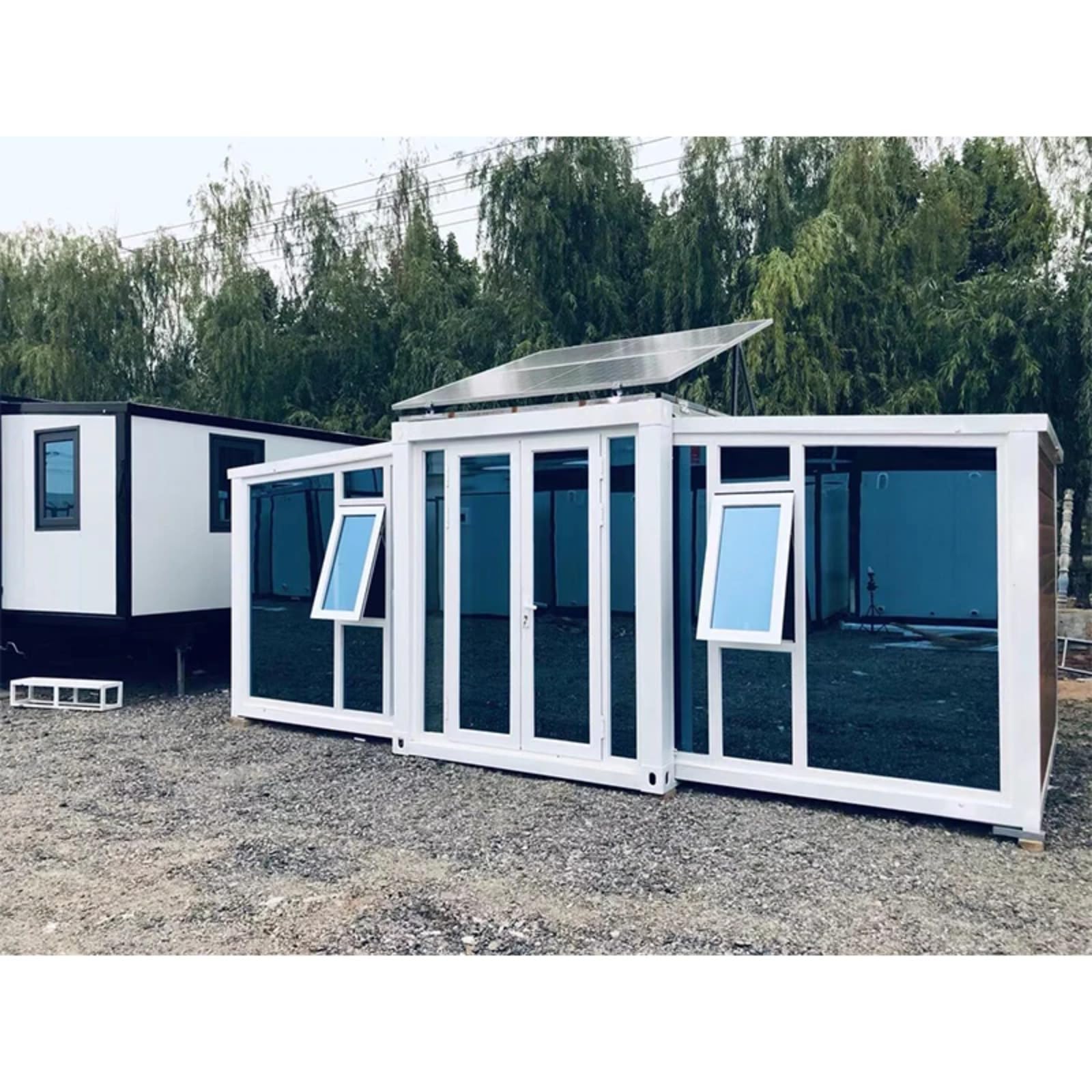 Factory Price Luxury Villa Prefabricated Modern Extendable Container House 2 Bedroom Folding Container House Australia