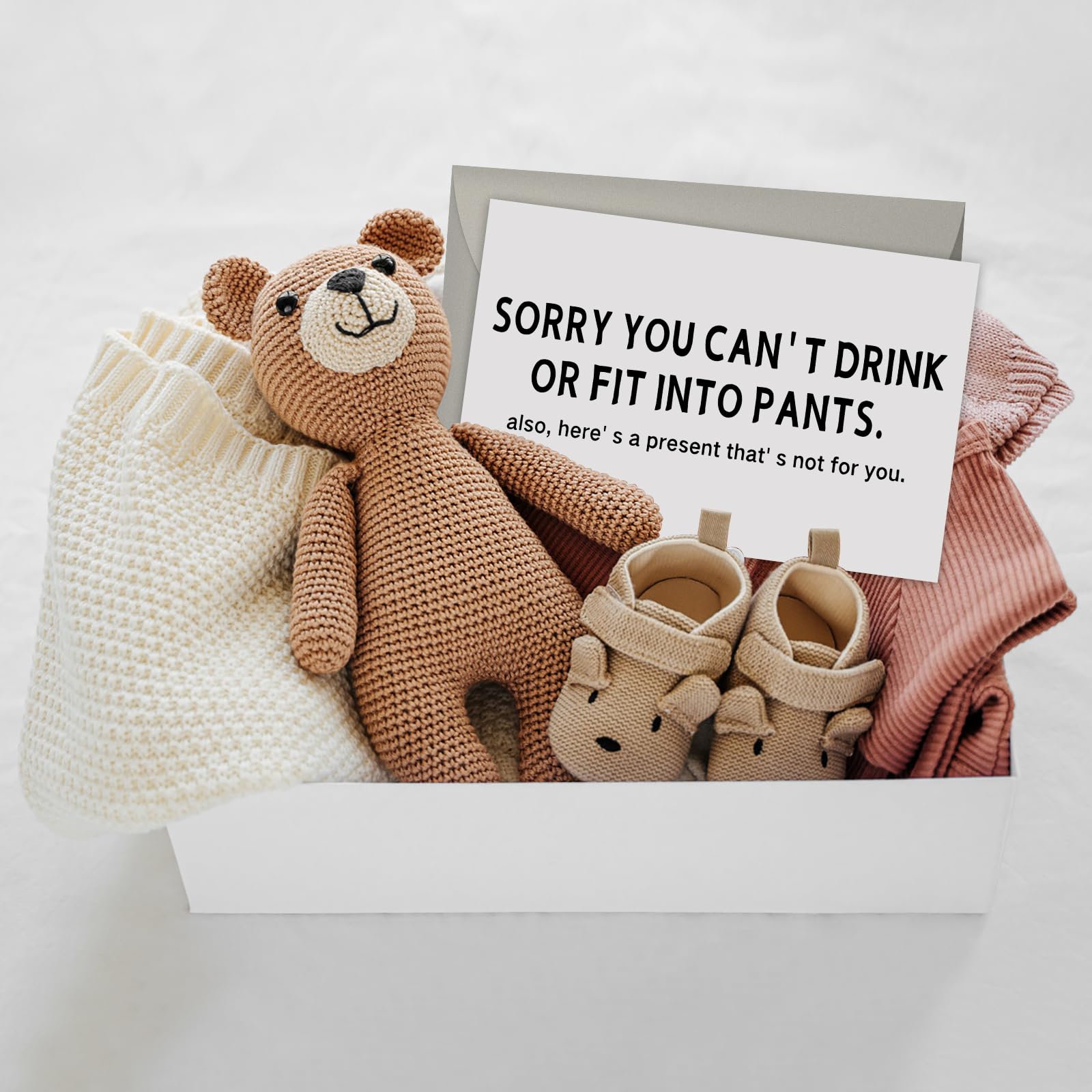 Baby Shower Gifts, Baby Girl/Boy Gifts, New Mom Gifts New Dad Gifts, Mom To Be Gift New Parents Gifts, Baby Gifts for Boys Girls, Gifts for New Mom Dad, Newborn Gifts Gag Unique Funny Baby Shower Card