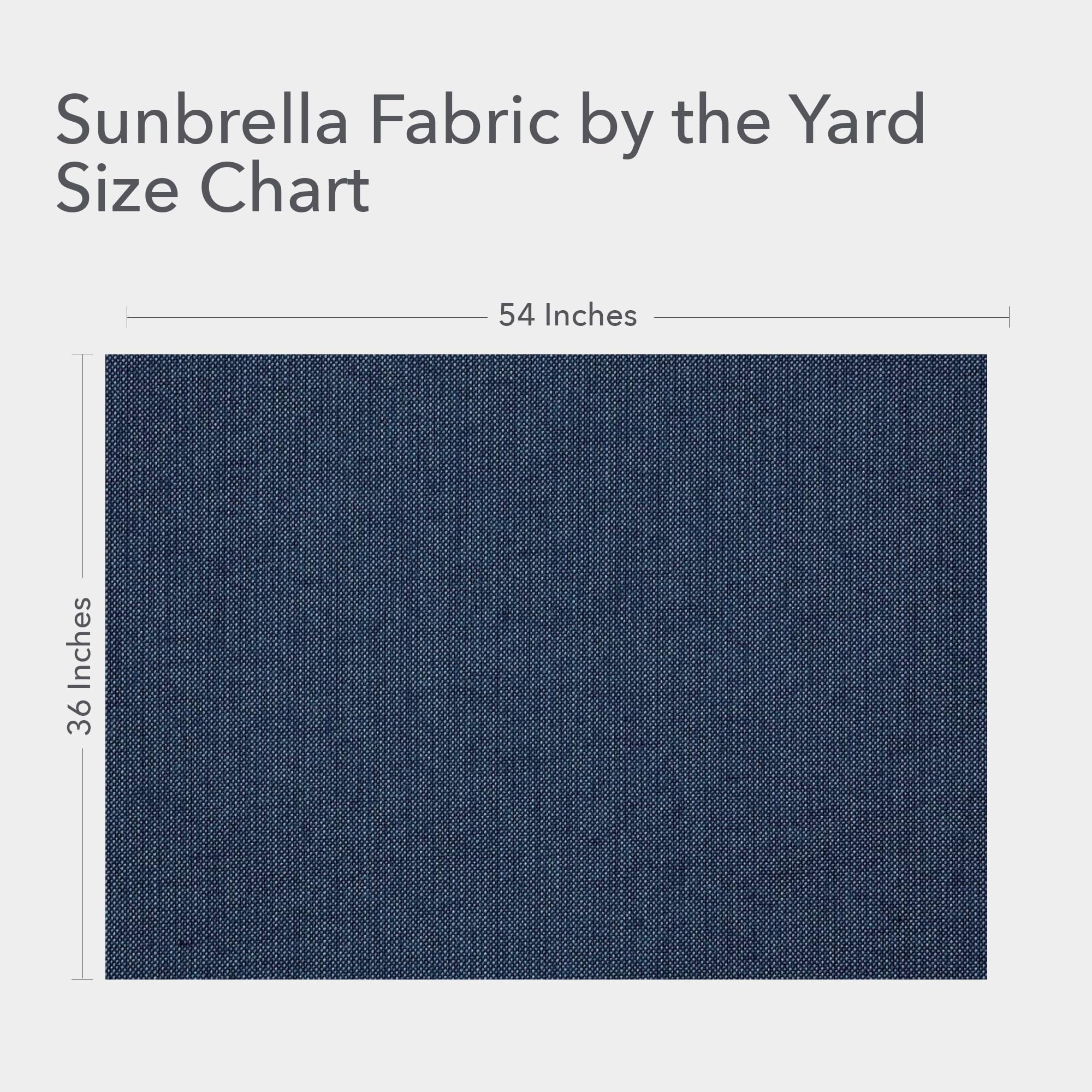 Sunbrella Fabric by The Yard | Official Sunbrella Seller | Upholstery Fabric, Canvas Fabric Material by The Yard | Canvas Navy