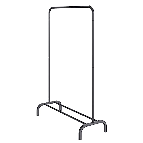 VEVOR Clothes Rack, Heavy Duty Clothing Garment Rack with Hanging Rod and Bottom Storage Area, Clothing Rack for Bedroom Guest Room