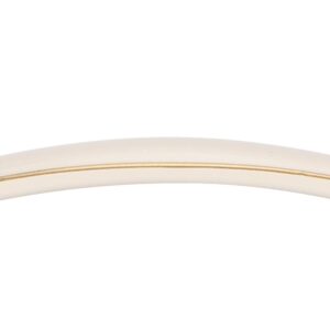 HYEIUIRA 10 Sets Door Pull Handles Ivory White Simple Style Office Drawer Cabinet Universal 96MM