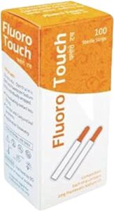 kashsurg ophthalmic fluoro touch strips - 50 pack of 2