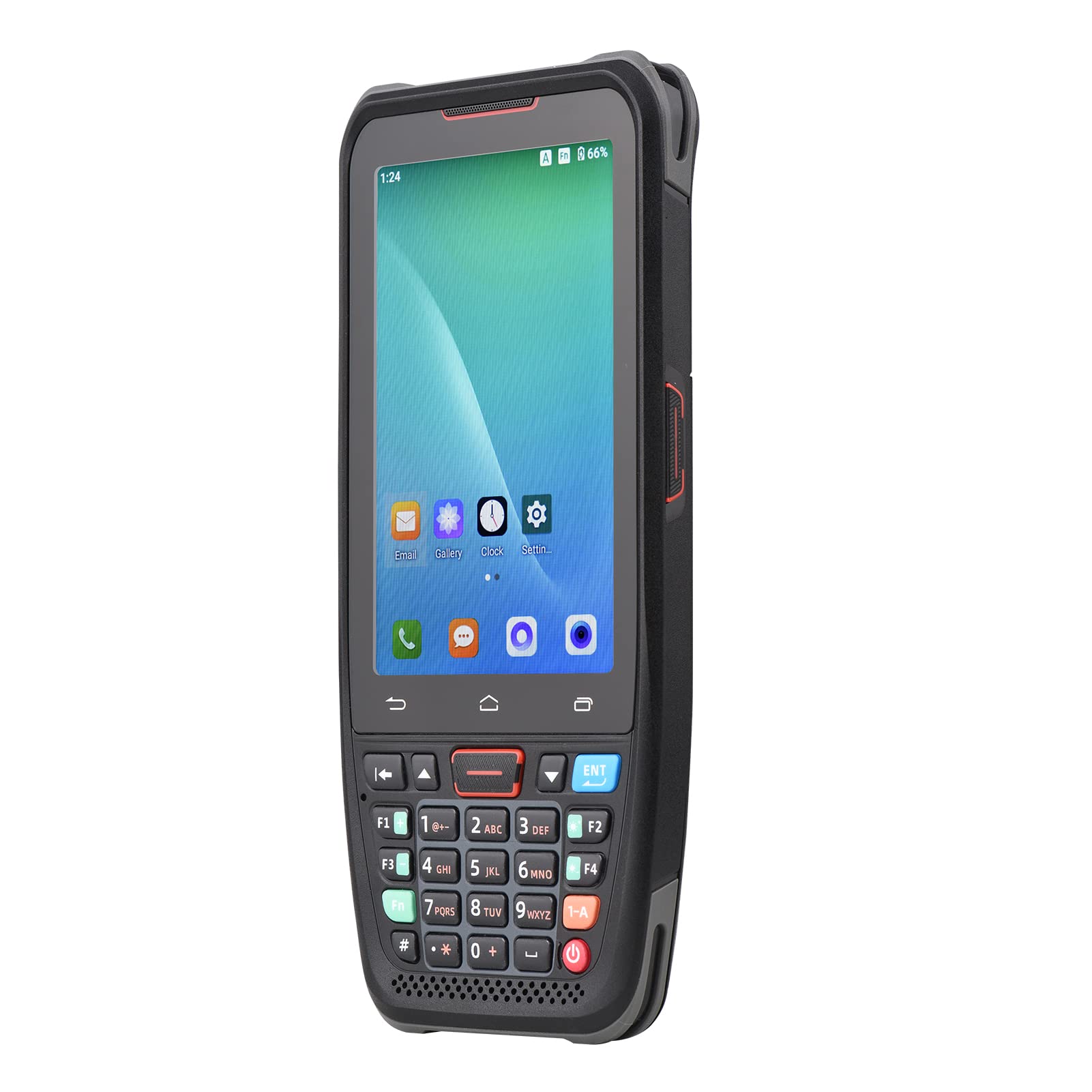 Pda Terminal,HXBER Handheld POS Android 10.0 PDA Terminal 1D/2D/QR Barcode Scanner Support 2/3/4G WiFi BT Communication with 4.0 Inch Touchscreen for Supermarket Restaurant Warehouse Retail Inventory