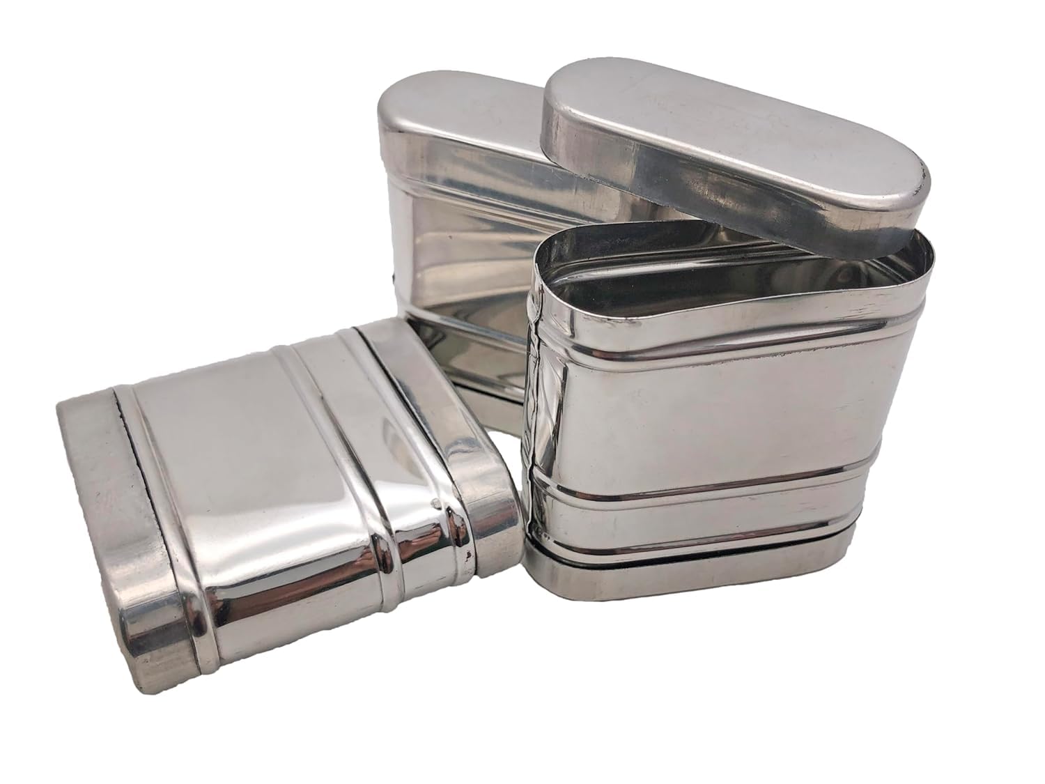 Chunauti Stainless Steel Chunauti/Surti/Khaini Chunauti Dibbi | Box | Stainless Steel Chunauti |B0CLVHDF9K