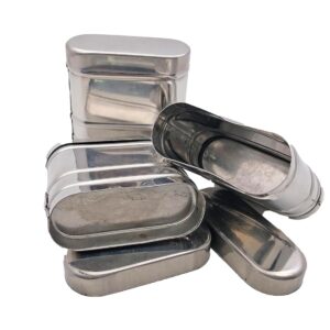 Chunauti Stainless Steel Chunauti/Surti/Khaini Chunauti Dibbi | Box | Stainless Steel Chunauti |B0CLVHDF9K