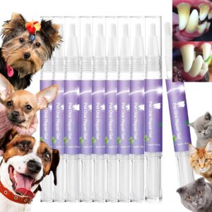 pet oral repair gel, pet oral restoration white gel, pet oral care gel, pet breath freshener for dogs & cats, pet teeth repairing, pet oral restorative gel, 3ml (10)