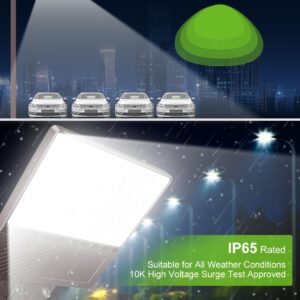 OPENLUX LED Parking Lot Light 150W 120W 90W Adjustable 4500K 5000K 5700K Tunable Up to 22500LM Photocell LED Shoebox Fixture Flood Pole Light Outdoor Field Lighting AC 100-277V