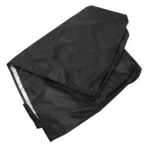 Patio Covers for Outdoor Furniture 128"L X100"W X41"H/325x255x105cm 600D Heavy Duty Furniture Cover,Patio Table and Chair Covers Rectangular Patio Set Cover,Outdoor Furniture Covers Waterproof-Black