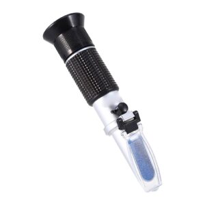 Zetiling Antifreeze Refractometer, Tester for Car Battery and Engine Coolant with Carry Case, Professional Design for, Propylene Glycol, Cleaning Fluids and Battery Fluids,