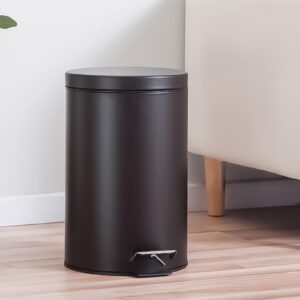 Rubbish Bin 3L Pedal Garbage Small Waste Bin Use Sealed Lid to Lock in Odors