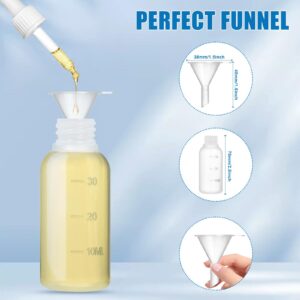 Ehoycq 30ml Glue Precision Tip Applicator Bottle,Needle Tip Squeeze Bottle with 14ga 16ga 18ga 20ga 25ga Blunt Needle Oiler and Storage Caps