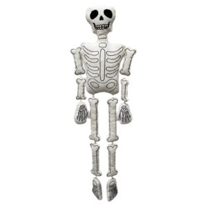 37 inch halloween skeleton plush skeleton full body skeleton white bone plush doll cute plush skeleton halloween pillow skeleton decorations skeleton pillow ornament halloween decor