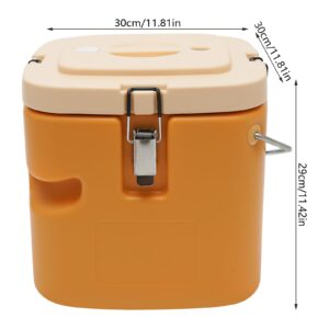 Insulated Soup Carrier, 2.5 Gal Insulated Soup Containe, Commercial Food Warmer, Insulated Soup Container, Insulated Soup Carrier Coolers for Parties