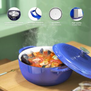 magicplux 3.5 Quart Dutch Oven with lid