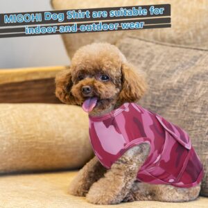 MIGOHI Dog Anxiety Vest,Soft Dog Anxiety Relief Coat,Calming Vest Wrap for Thunderstorm,Fireworks,Travel and Separation,Anxiety Relief for Dogs,Dog Firework Anxiety Relief for Small Dogs,S,Camouflage