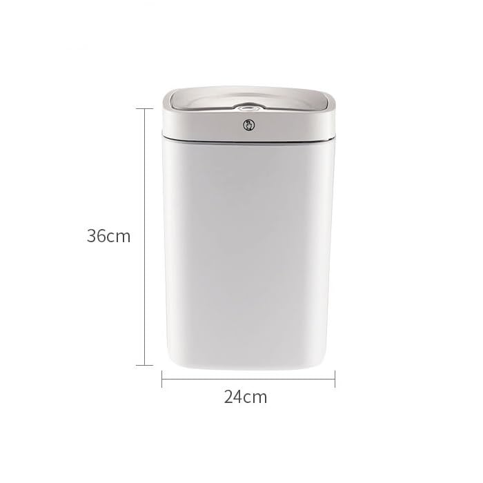 LLLSSS Bathroom Smart Sensor Trash Can Bucket Automatic Trash Bin for Kitchen Toilet Wastebasket Smart Home