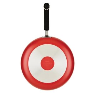 Farberware Disney Bon Voyage Ceramic Nonstick Frying Pan, Dishwasher Safe, Skillet (11 Inch), Red