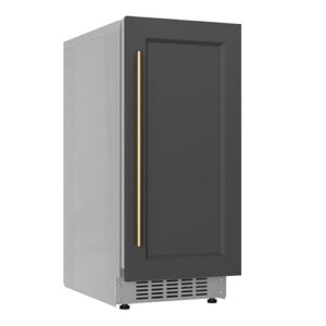 KoolMore Reserve 15 in. Residential Panel Ready (Panel Not Included) Ice Maker 57 lbs/24hr in Stainless-Steel (KM-BIM57-PR)