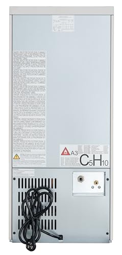 KoolMore Reserve 15 in. Residential Panel Ready (Panel Not Included) Ice Maker 57 lbs/24hr in Stainless-Steel (KM-BIM57-PR)