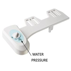 Bidet Toilet Seat Attachment,Smart Gentle Toilet Self Cleaning Sprayer,Bidet Toilet Attachment for Men Women Children Elderly (3/8)