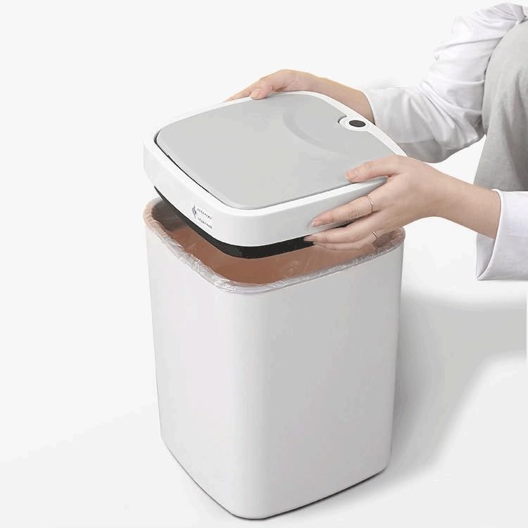 LLLSSS Bathroom Smart Sensor Trash Can Bucket Automatic Trash Bin for Kitchen Toilet Wastebasket Smart Home