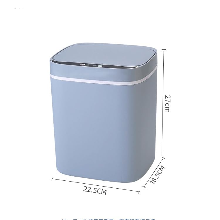 LLLSSS Bathroom Trash Cans Lids Touchless Garbage Can Motion Sensor Waste Bin Wastebasket for Kitchen