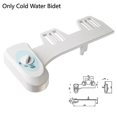 Bidet Toilet Seat Attachment,Smart Gentle Toilet Self Cleaning Sprayer,Bidet Toilet Attachment for Men Women Children Elderly (3/8)