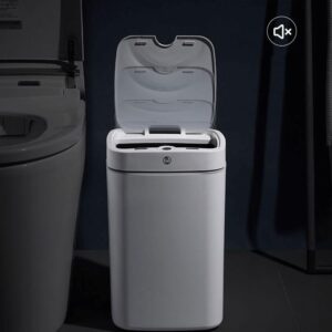 LLLSSS Bathroom Smart Sensor Trash Can Bucket Automatic Trash Bin for Kitchen Toilet Wastebasket Smart Home