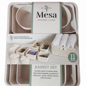 mesa 11pc storage basket set