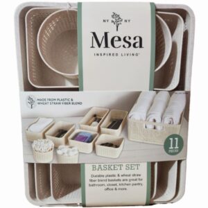 mesa 11pc storage basket set