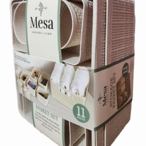 mesa 11pc storage basket set