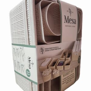 mesa 11pc storage basket set