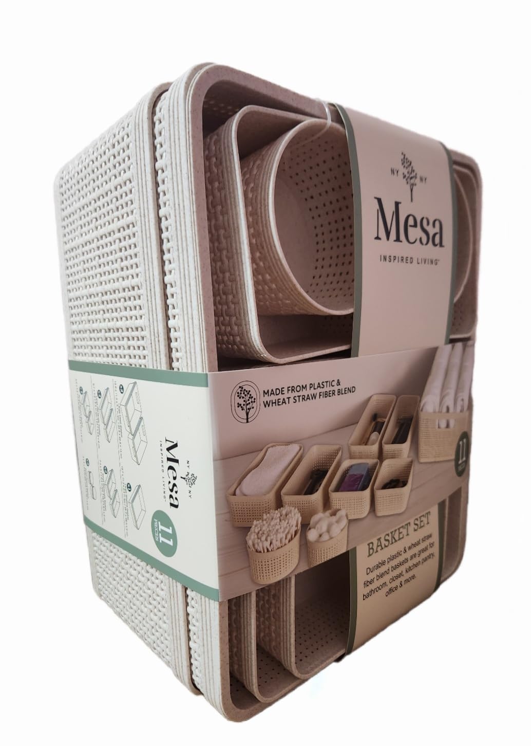 mesa 11pc storage basket set