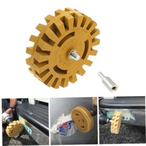 Decal Removal Eraser Decal Removal Wheel Eraser Anti Scratch 4inch Rubber Eraser Scraper Tool for Car Boat