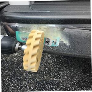 Decal Removal Eraser Decal Removal Wheel Eraser Anti Scratch 4inch Rubber Eraser Scraper Tool for Car Boat